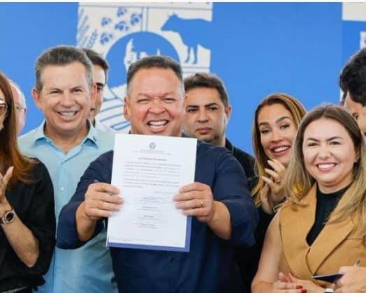 Prefeito Cláudio Ferreira e governador Mauro Mendes anunciam pacote histórico de R$ 385 milhões em obras para Rondonópolis